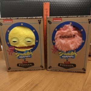 Fuggler Bundle - Spongebob Squarepants and Patrick Star Funny Ugly Monsters RARE
